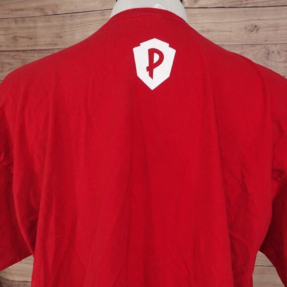 MY KONAMI SLOTS REWARDS CASINO RED TSHIRT SIZE 2XL XXL - Picture 4 of 5